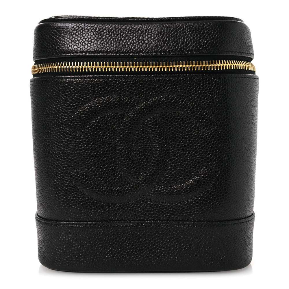 Chanel Caviar Vanity Cosmetic Case #243686C13B